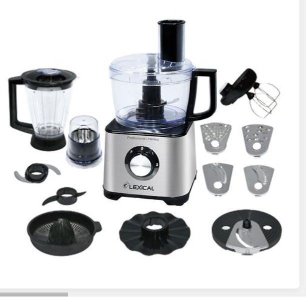Lexical 13 In 1 Food Processor Multi-Function 800w