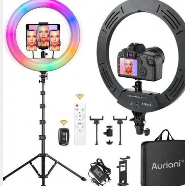 Best RGB Ring Light 18 Inch - With Stand And Remote