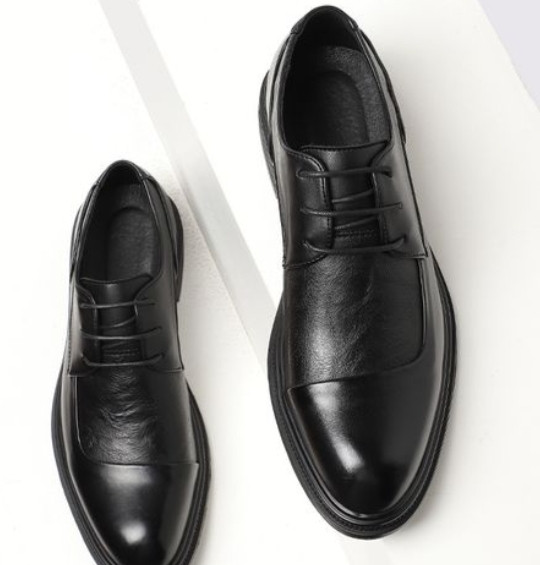 (Black)Men Formal Shoes Fashion Patent Leather Dress Shoes Mens Spring & Autumn Brand Business Office Wedding Footwear Male Shoes