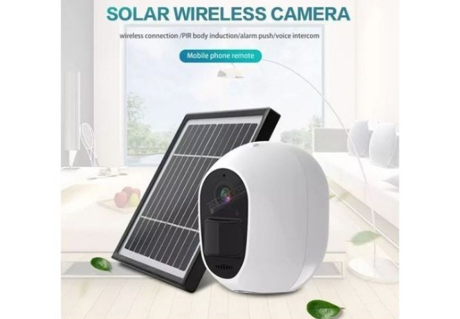 SOLAR ACCESS Wireless CCTV Camera Solar Powered Wifi HD 1080P IP Camera