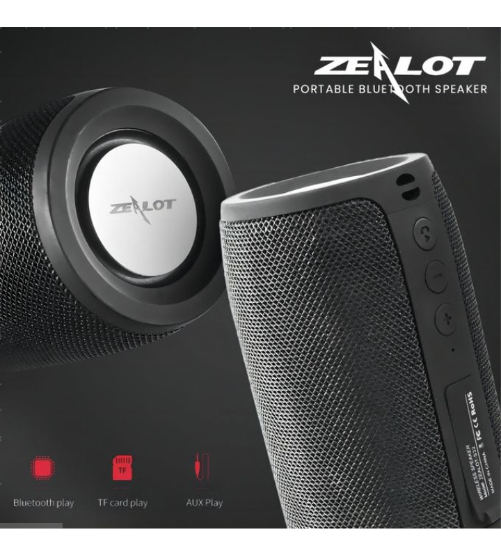 Zealot S32 Bluetooth Speaker Portable 3D Stereo Soundwoofer