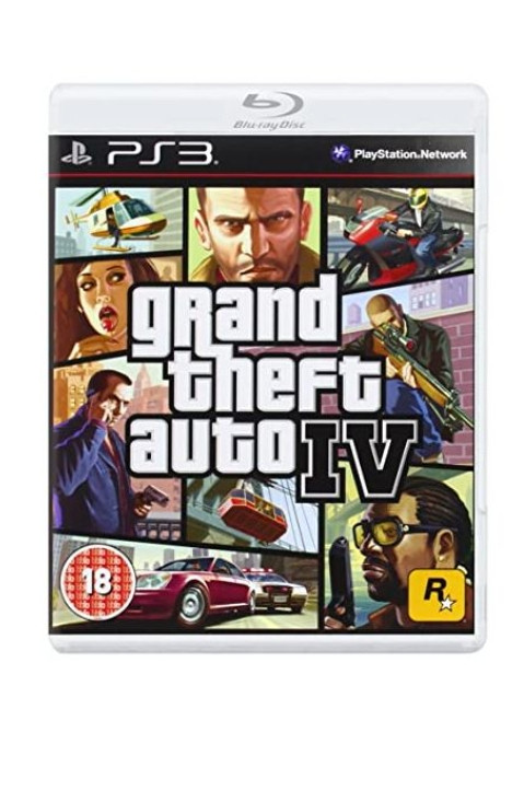 Rockstar Games Grand Theft Autos 4 Ps3 Games
