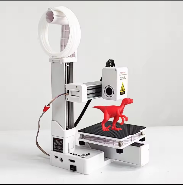 EasyThreed 3D Printer Entry Level Compatible with PLA TPU 1.75mm Filament include Power Adaptor