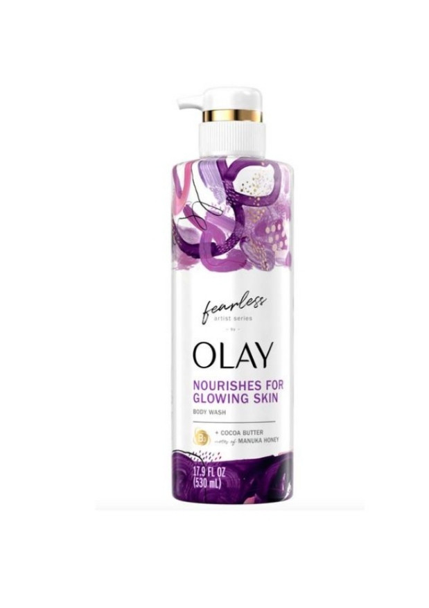 Olay FEARLESS Glowing Nourishing Body Wash With Manuka Honey 530ml