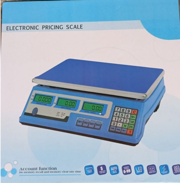Electronic Price Computing Weighting Scale 40KG